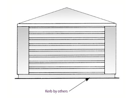 TEK Acoustic ACL1 3 - Multiple Section & Penthouse Acoustic Louvre