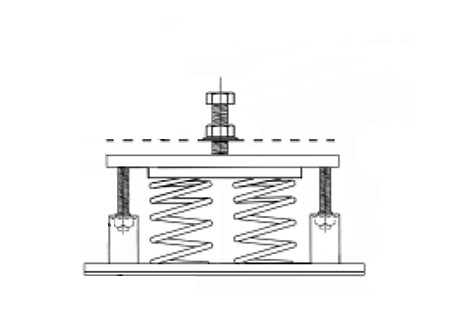 TEK Acoustic RME 1 - Restrained Spring Mounts with External Levelling