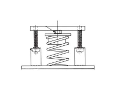 TEK Acoustic RMI 1 - Restrained Spring Mounts with Internal Levelling