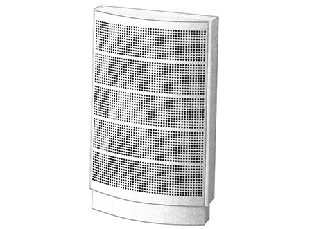 TEK Displacement ADU03 1 - Curved Air Distribution Unit – ADU03