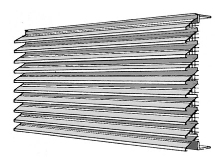 TEK External Louvres EL50 2 - External Louvres - Type EL50