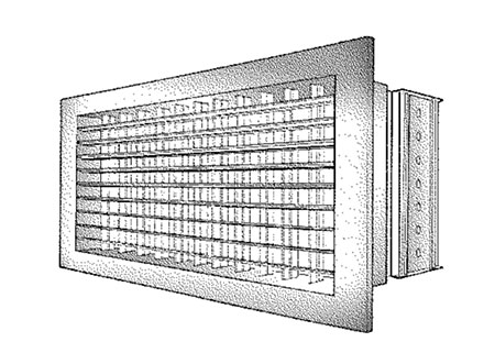 TEK Grille DDo 1 - Double Deflection Grilles for Supply - DDO