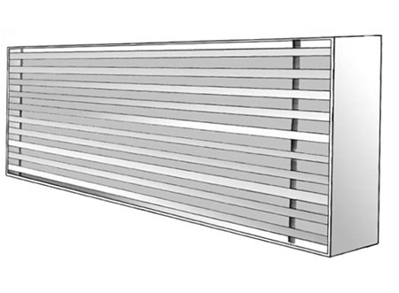 TEK Grille LBG 2 - Linear Bar Grille - LBG