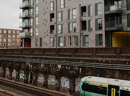 Residential vents at Clapham