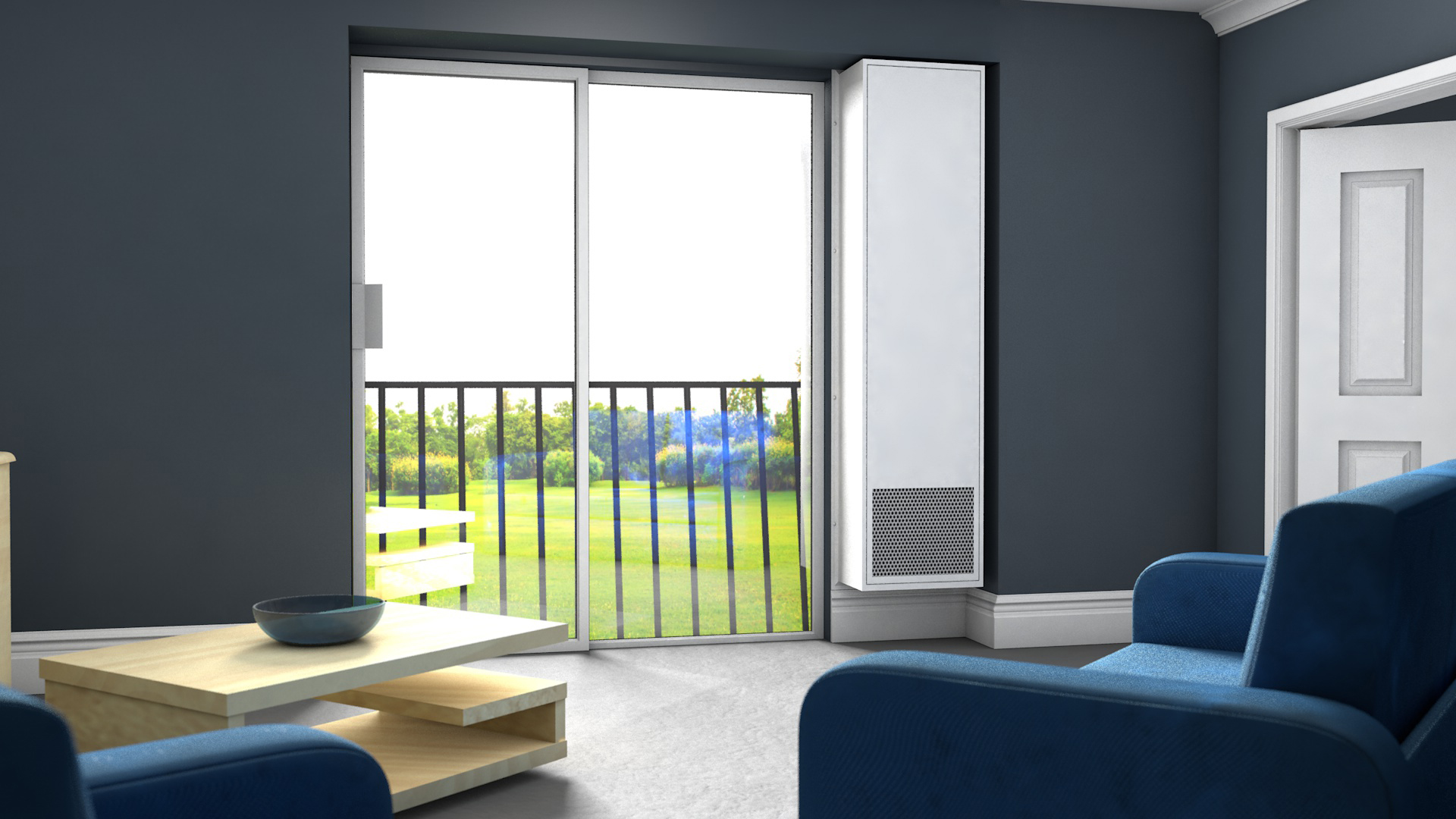 Acoustic ventilation unit