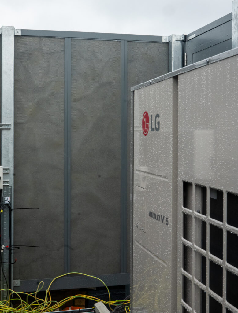P1029338 - Acoustic Enclosures Offer a Quiet Life at Green Housing Scheme